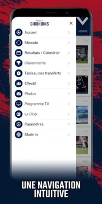 Foot Bordeaux android App screenshot 0