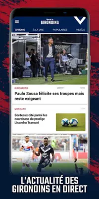 Foot Bordeaux android App screenshot 4